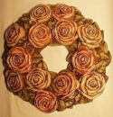 Giessform - Wandkranz mit Rosen Durchmesser 30,0 cm